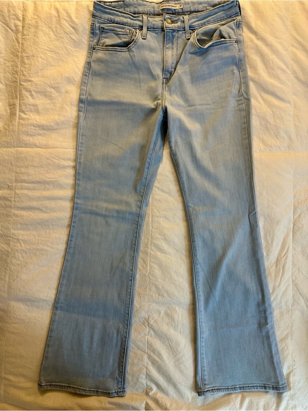 Levi's Light Blue Flare Jeans